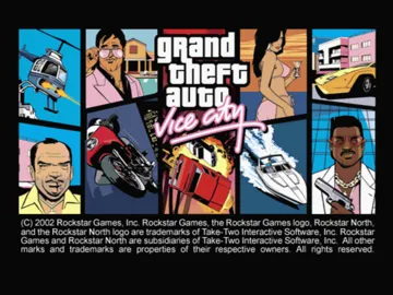 Grand Theft Auto - Vice City screen shot title